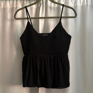 Old Navy Black flowy Camisole Top